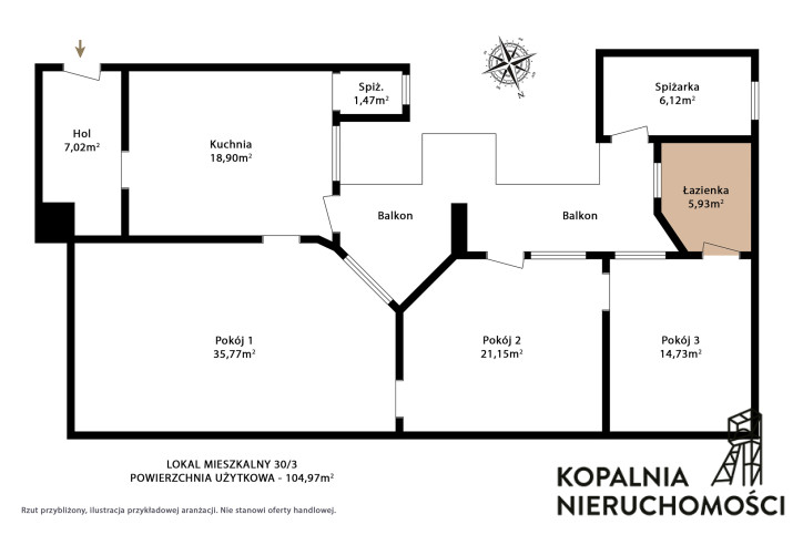 Mieszkanie Sprzedaż Chorzów Centrum Wolności 5
