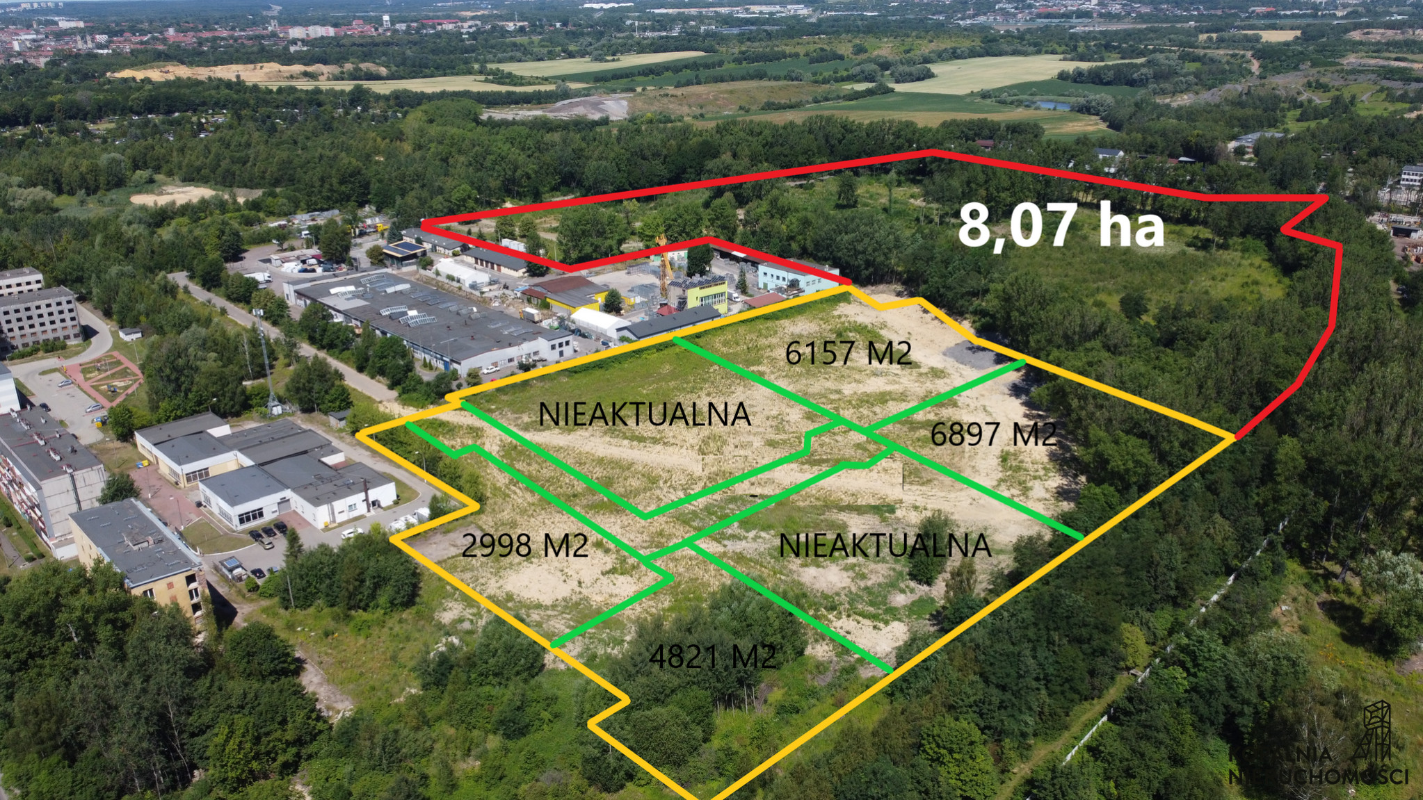 Działka Sprzedaż Bytom Rozbark Siemianowicka